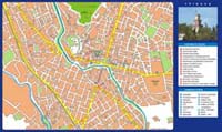 Χάρτης πόλης Τρικάλων - Μεγαλύτερη Προβολή