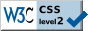 Logo for valid css via css-validator